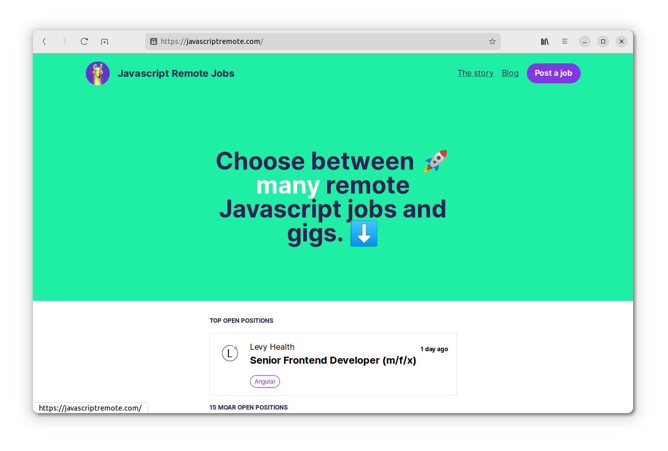 Javascript Remote Jobs gallery image