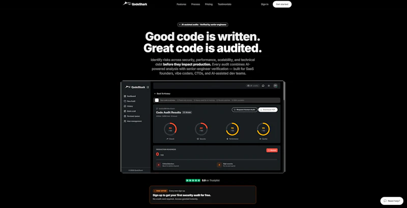 QodeShark screenshot 2