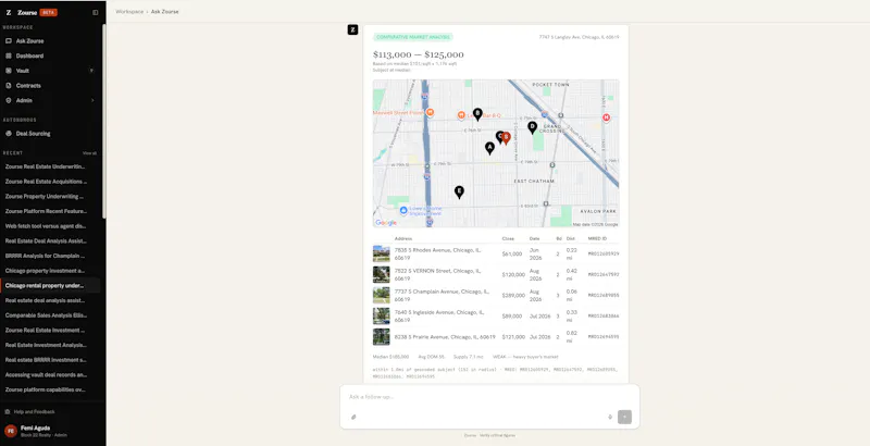 Zourse AI Deal OS for Real Estate  screenshot 3