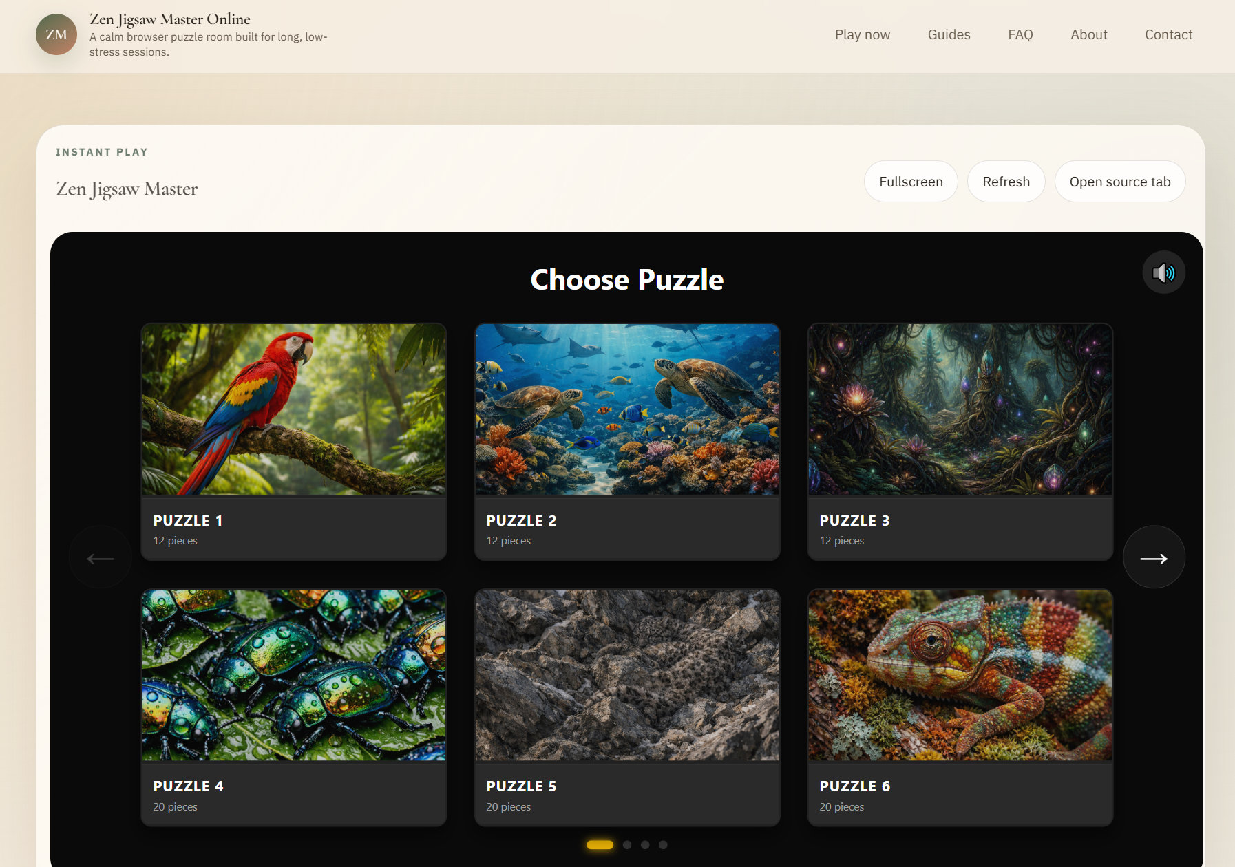 Zen Jigsaw Master Online gallery image