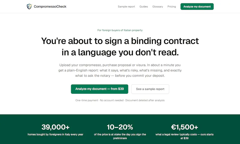 CompromessoCheck screenshot 4