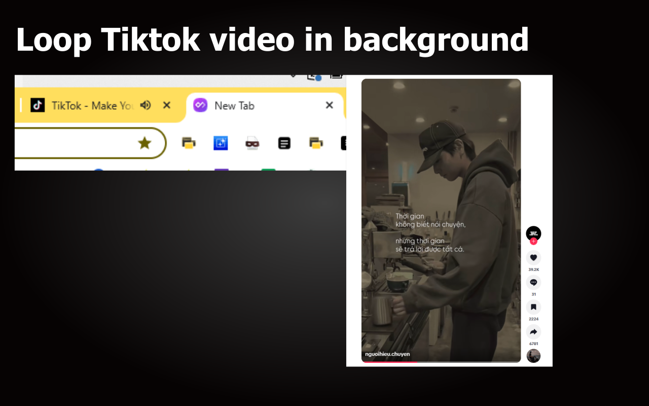 Play Video In Background For TikTok gallery image