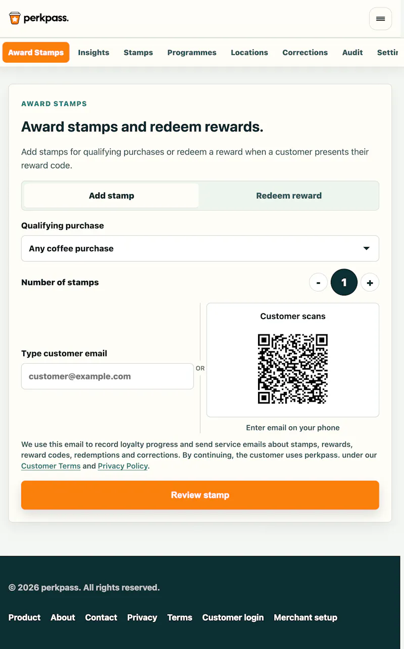 perkpass. screenshot 6