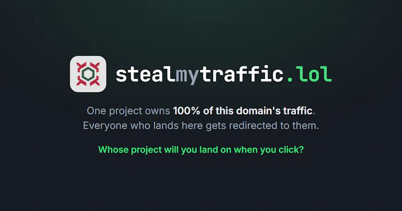 Steal My Traffic screenshot 1