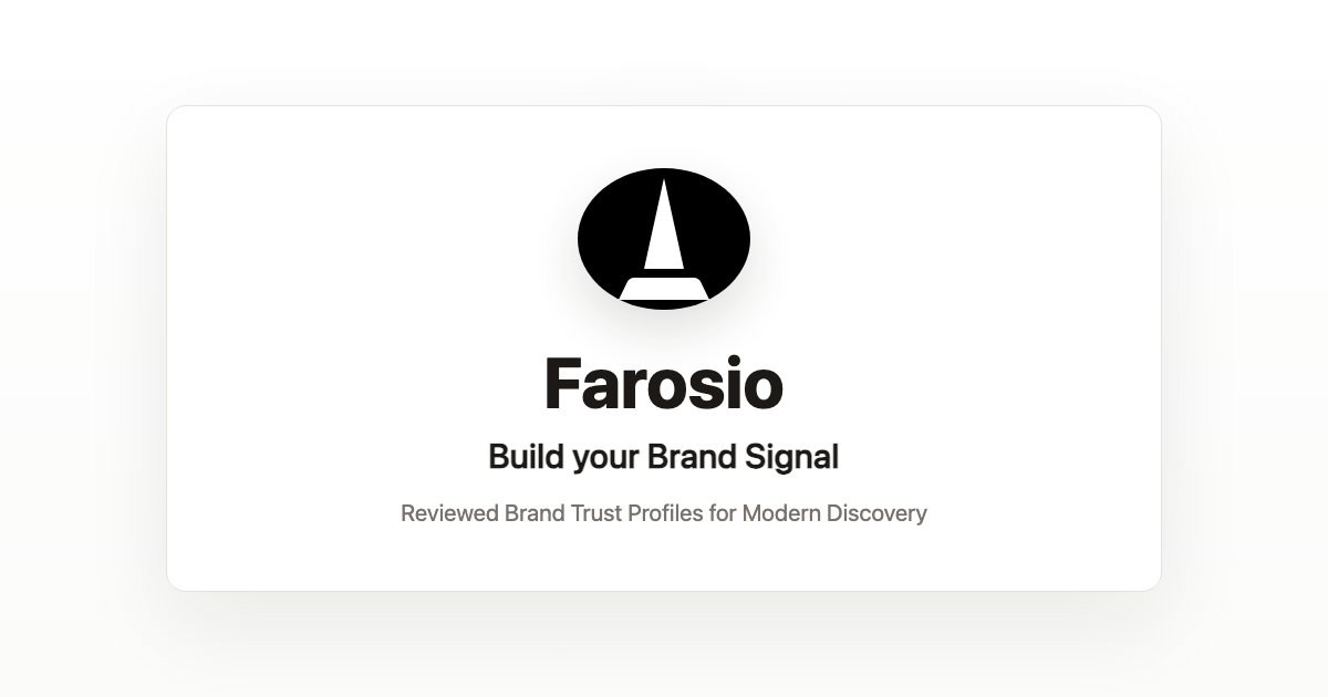 Farosio gallery image
