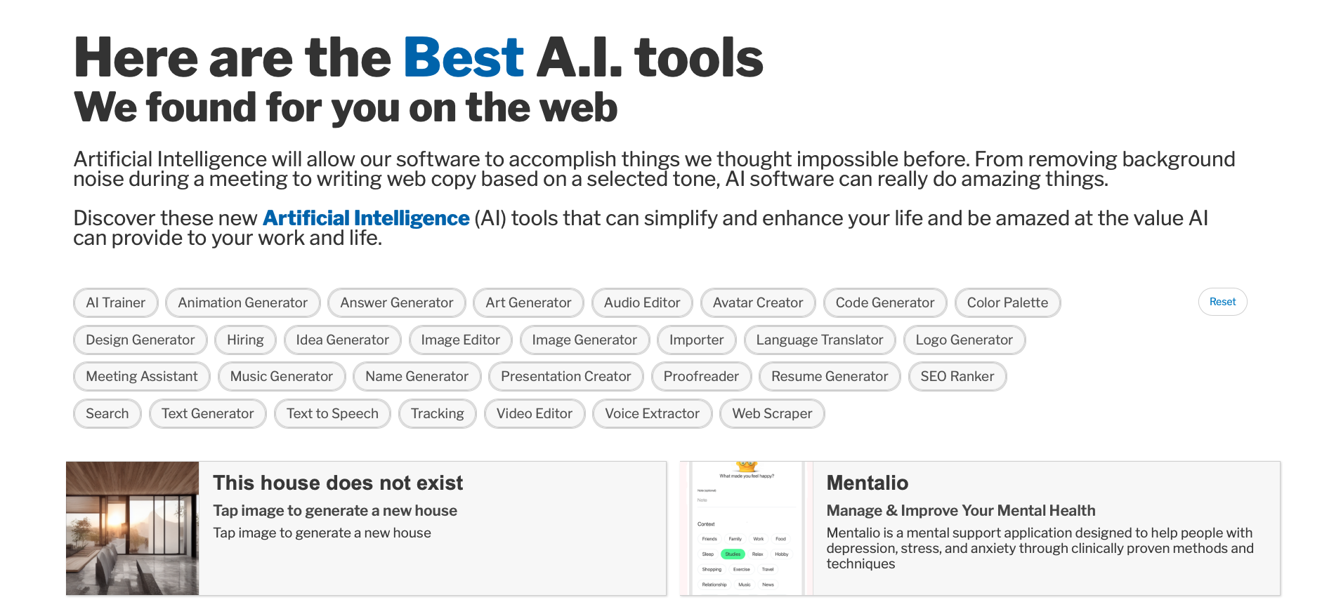 Alat AI media 2