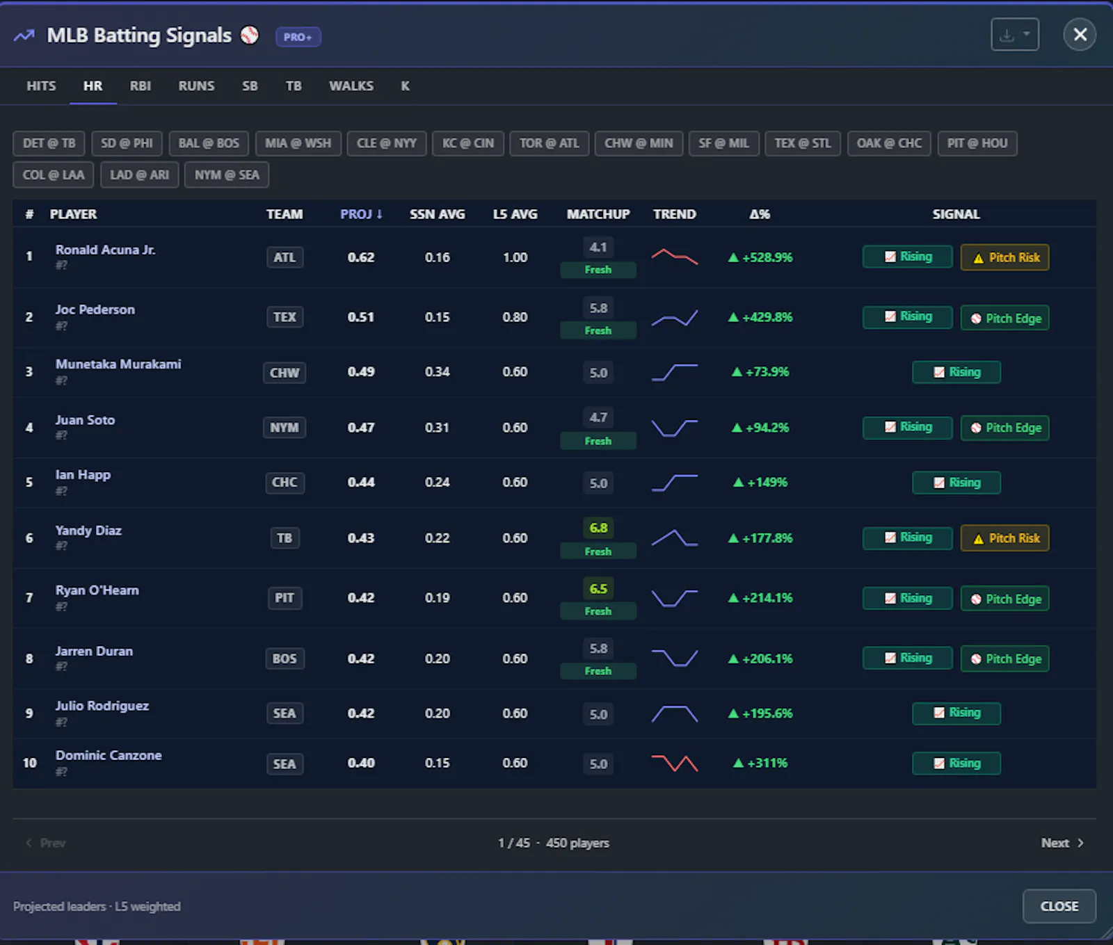 SportsFBI screenshot 2