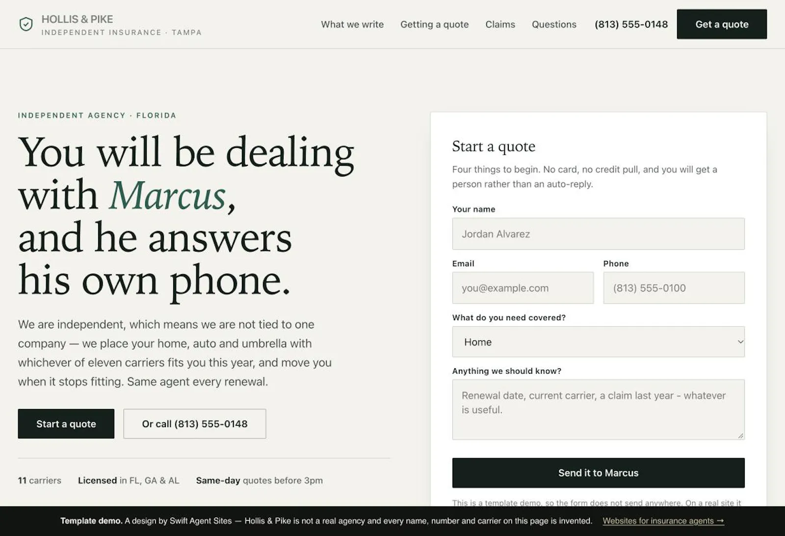 Swift Agent Sites screenshot 3