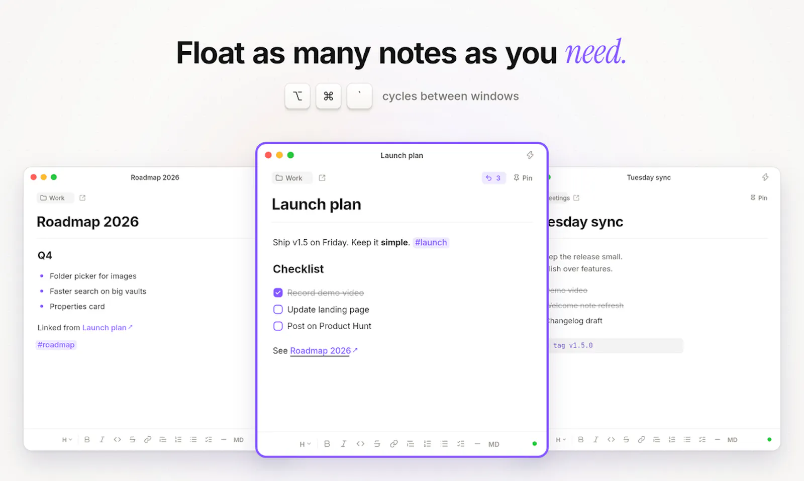 Flotnote screenshot 6