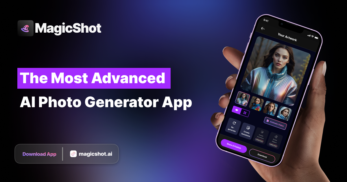 Magicshot - AI -Fotogenerator Medien 2
