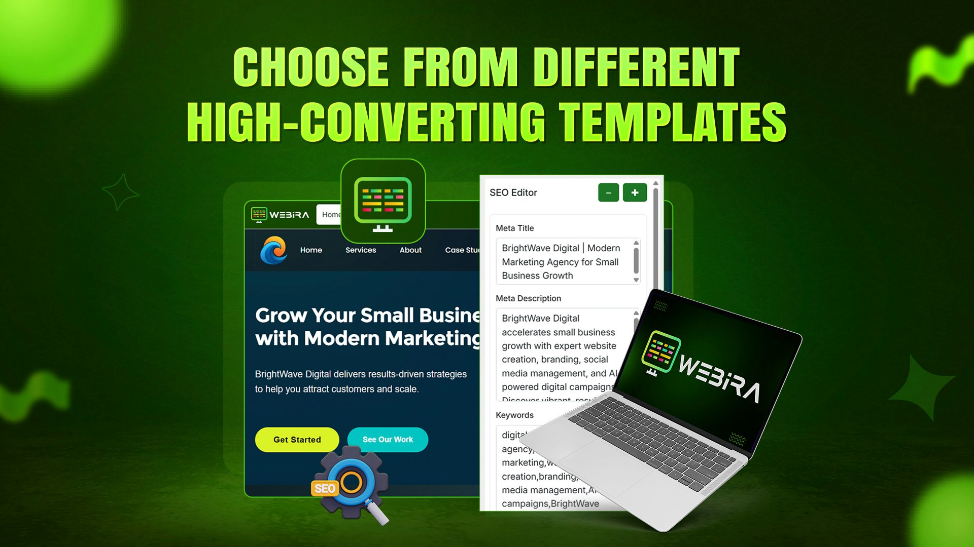 Webira - AI Website Creator gallery image