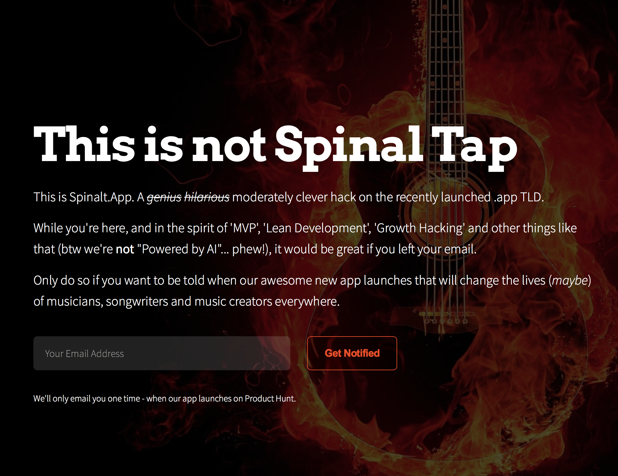 Spinal Tapp