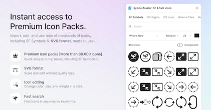 Symbol Master: SF & SVG Icons gallery image