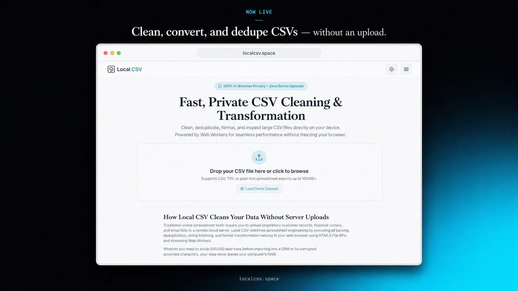 Local CSV gallery image