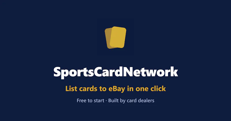SportsCardNetwork screenshot 1