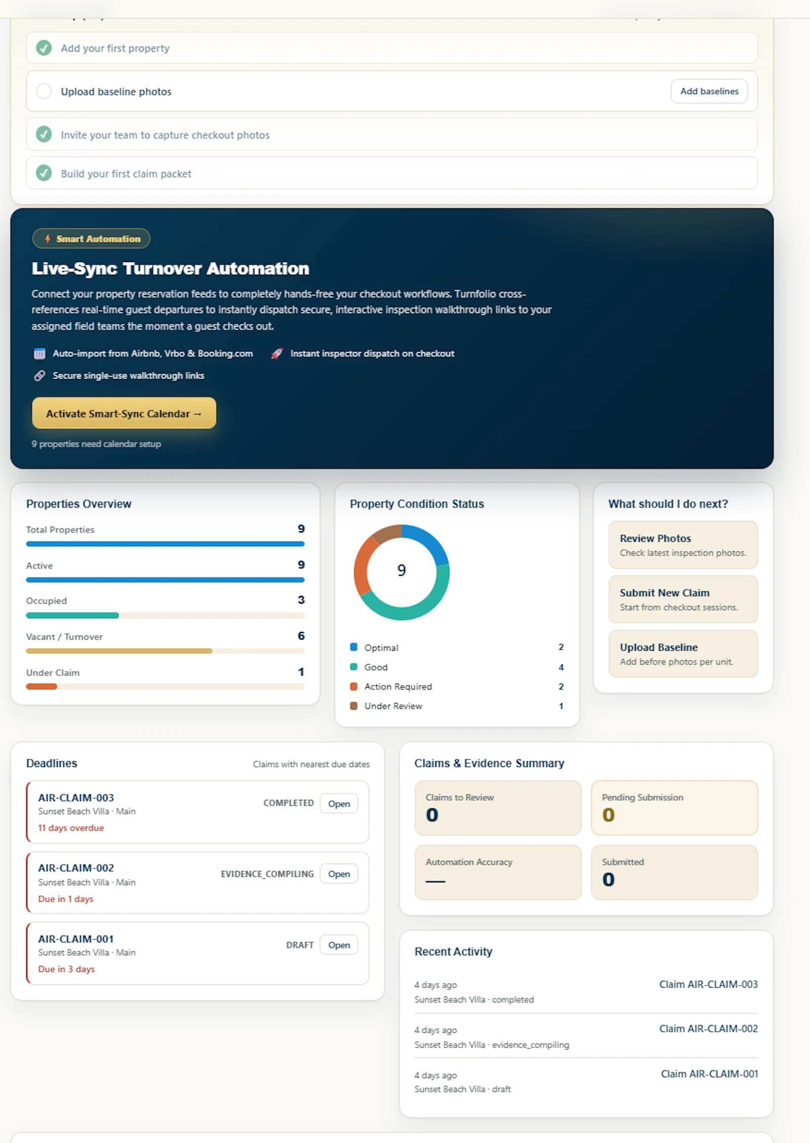 Turnfolio screenshot 1