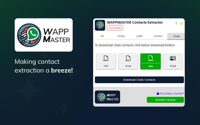 Wappmaster Contact Extractor media 3
