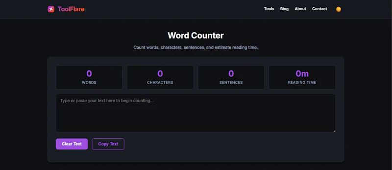 ToolFlare screenshot 2