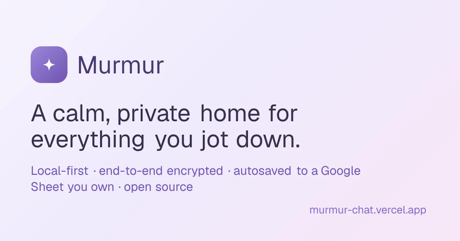Murmur screenshot 1