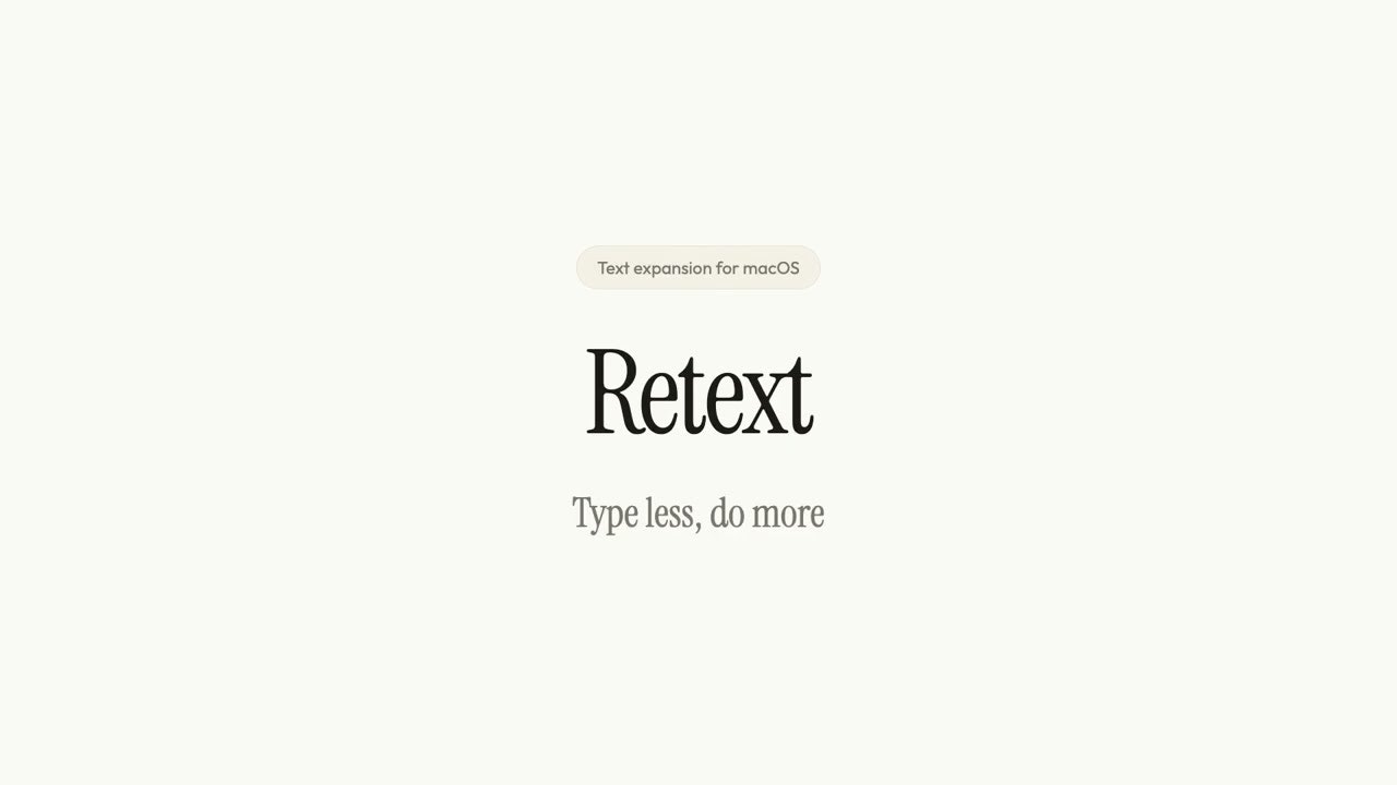 Retext gallery image