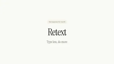 Retext gallery image