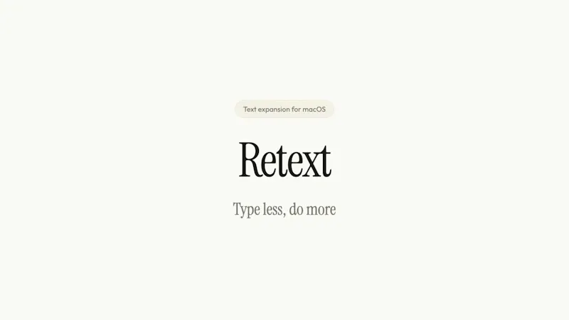 Retext screenshot 1 (video preview)