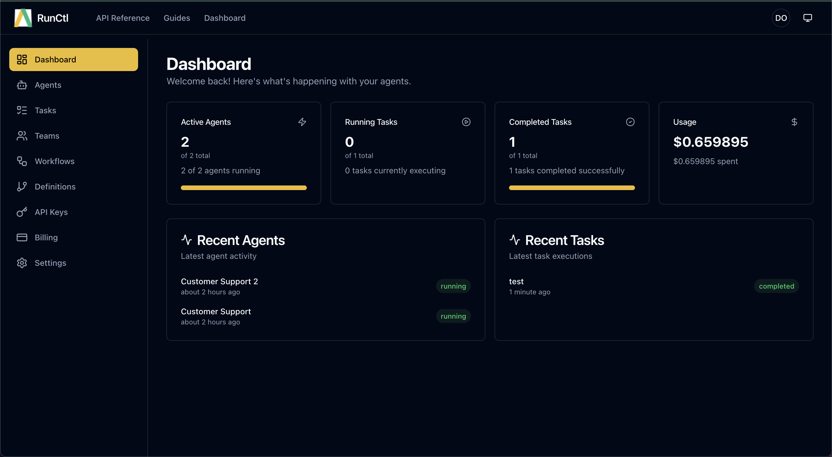 Runctl - Screenshot 3 showing product features and functionality