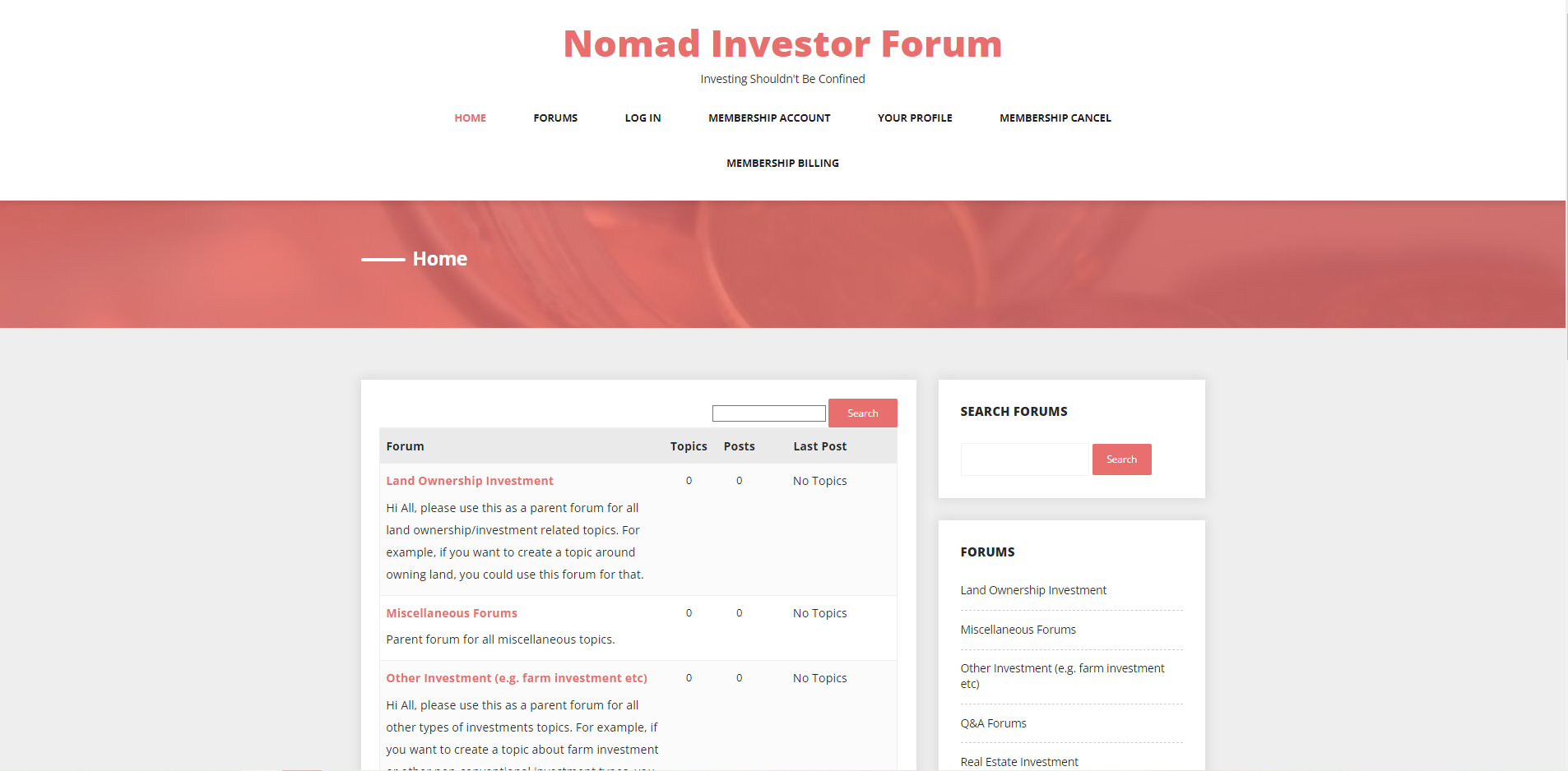 Nomad Investor Forum
