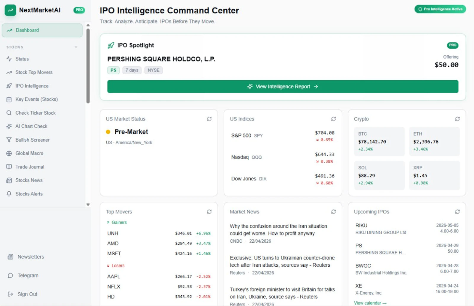 NextMarketAI screenshot 3