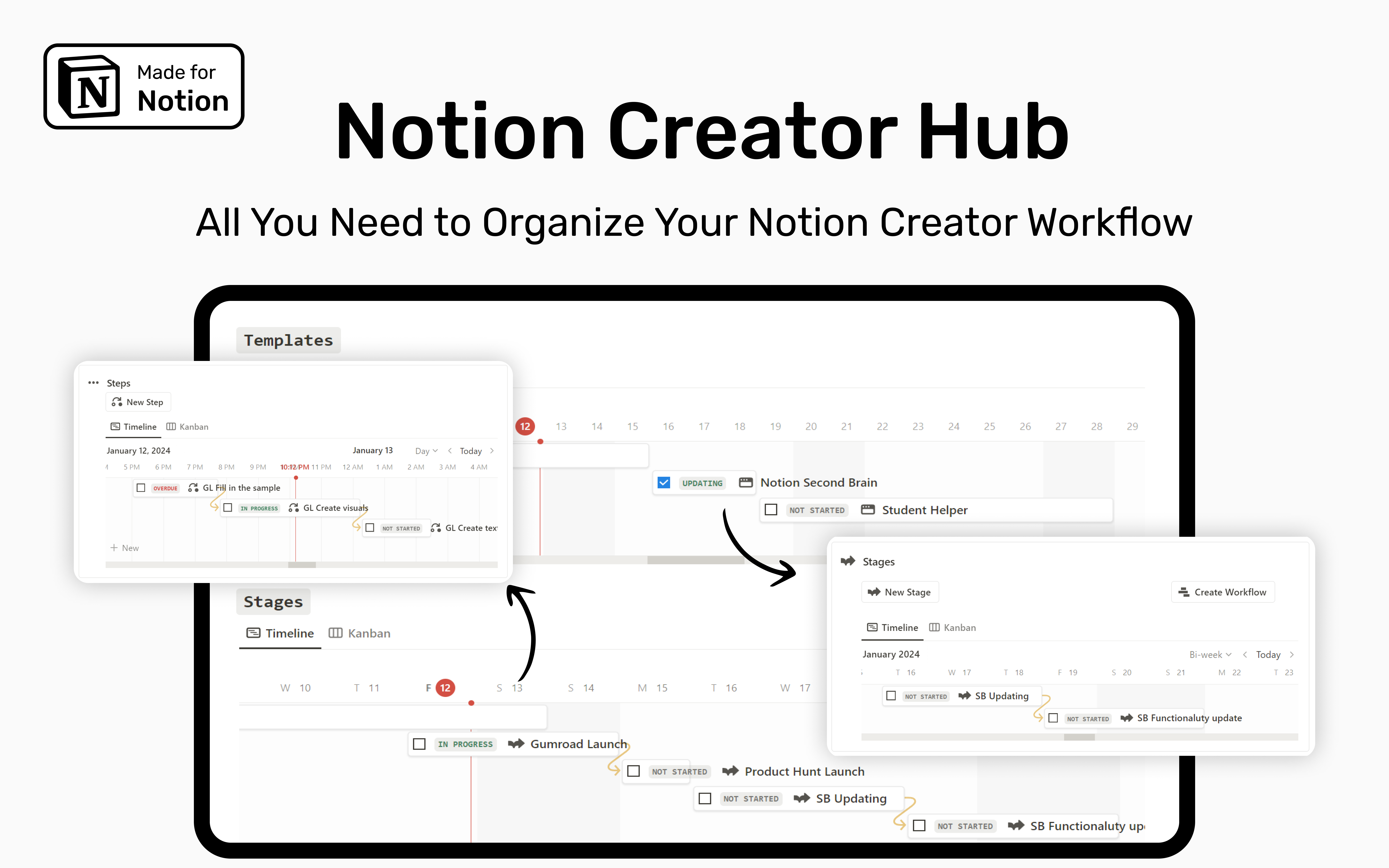 Notion Creator Hub gallery image