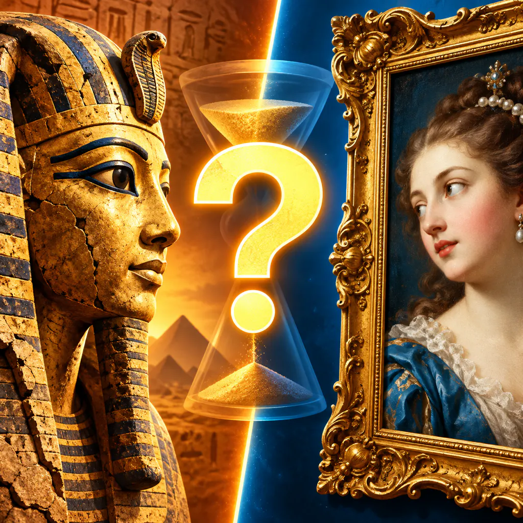 iPhone app Which Is Older? Art Quiz