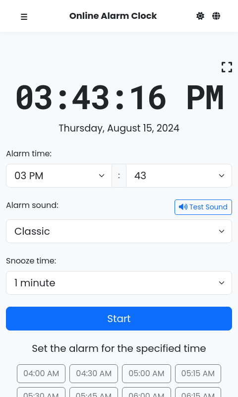 ANCHE ORCHINE ONLINE - Un semplice allarme, timer di uova, cronometro, timer per il conto alla rovescia media 3
