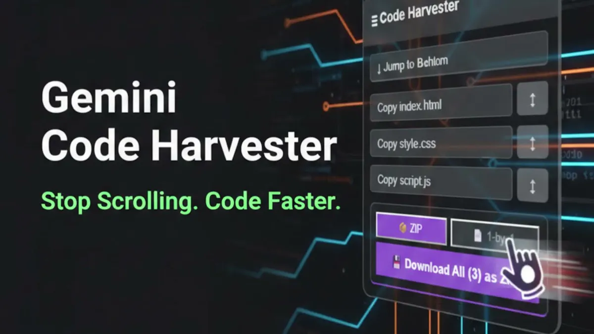 Gemini Code Harvester