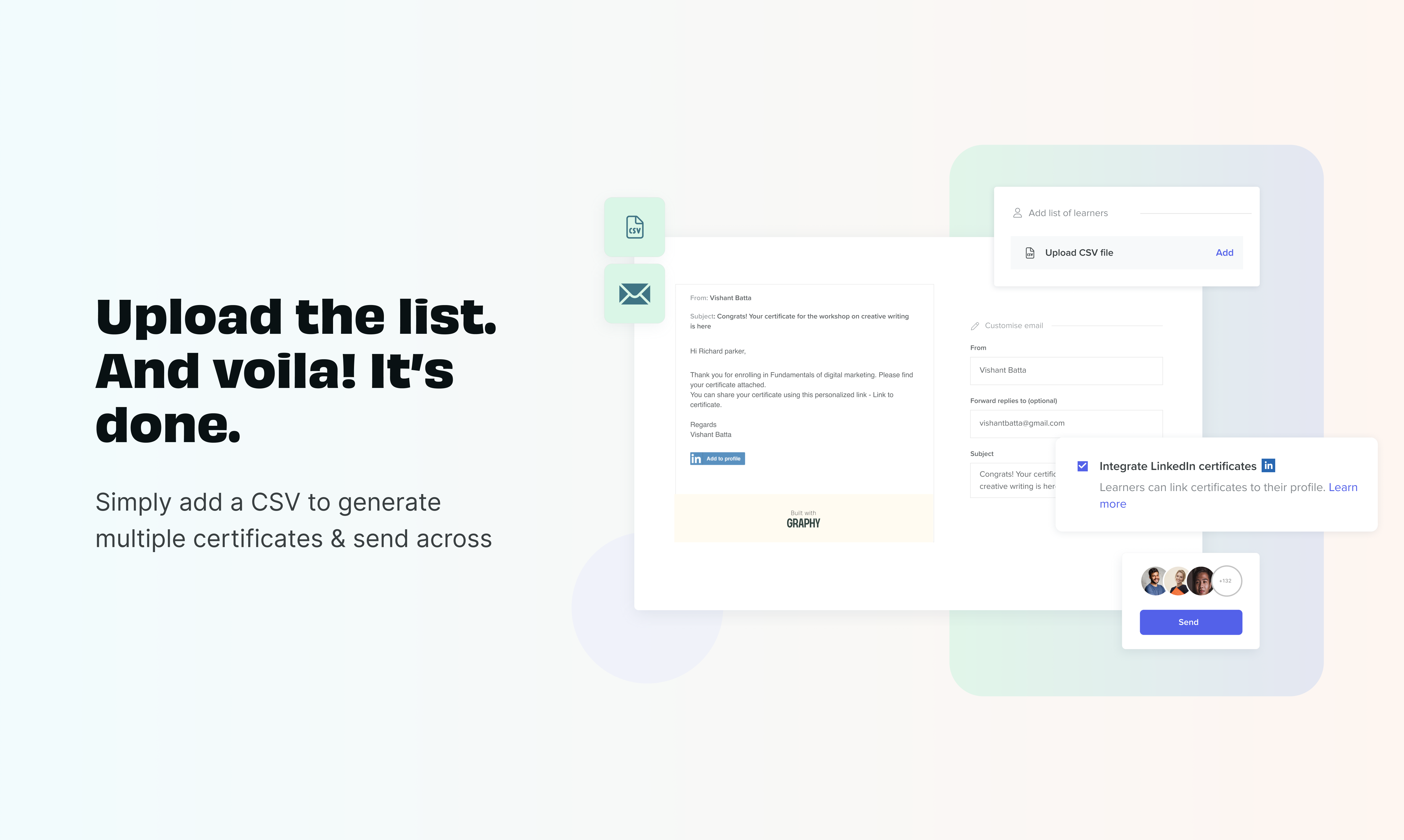 Certificates by Graphy gallery image