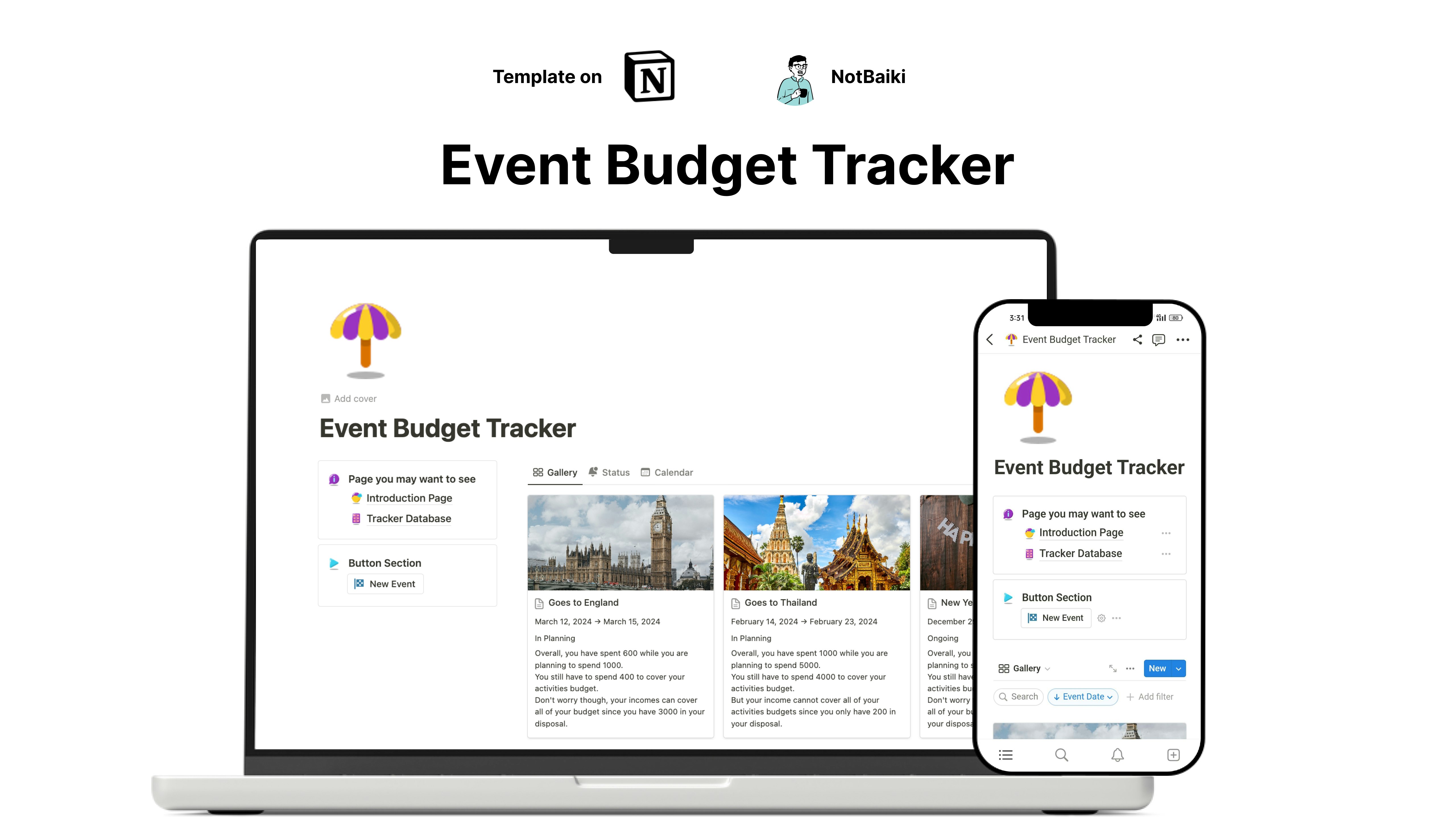 Event Budget Tracker media 1