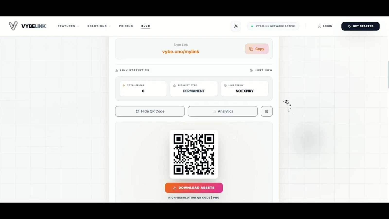 VybeLink screenshot 1 (video preview)