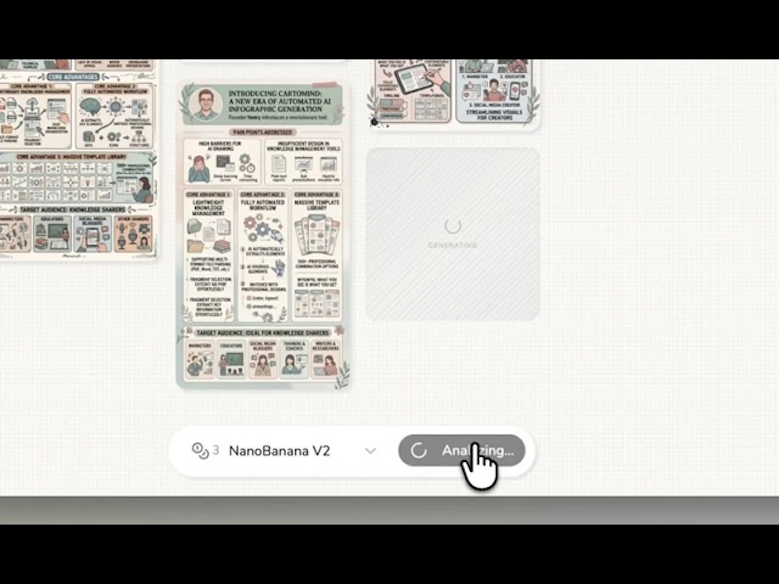 CartoMind screenshot 1 (video preview)
