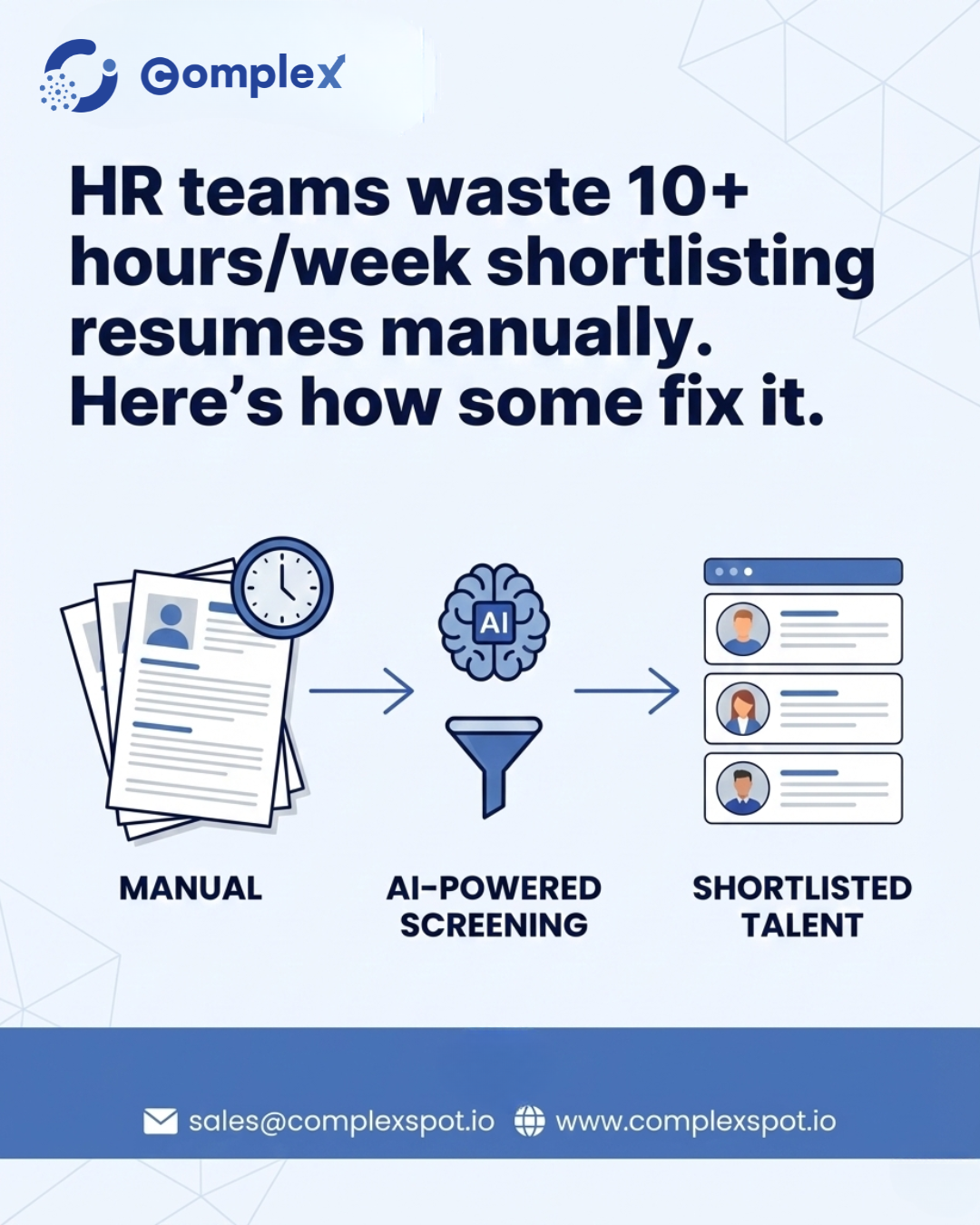 Complex - Main product screenshot demonstrating key features and user interface