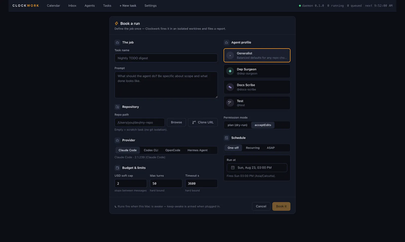 Clockwork screenshot 5