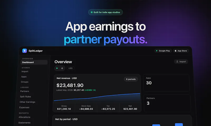 SplitLedger screenshot 1
