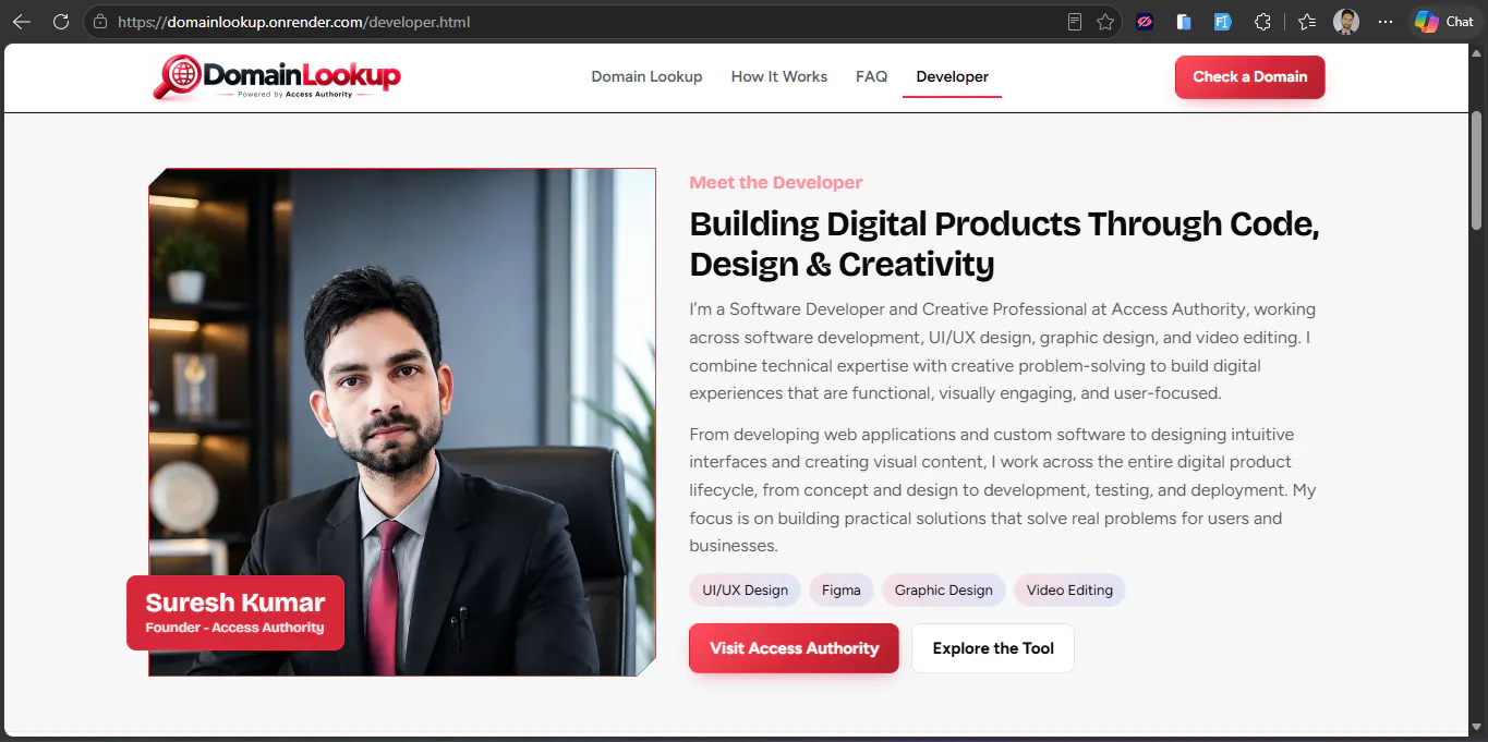 Domain Lookup gallery image