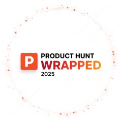 Product Hunt Wrapped - Product Hunt launch logo and brand identity