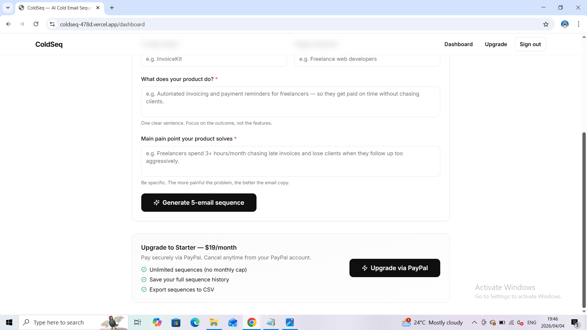 Coldseq gallery image
