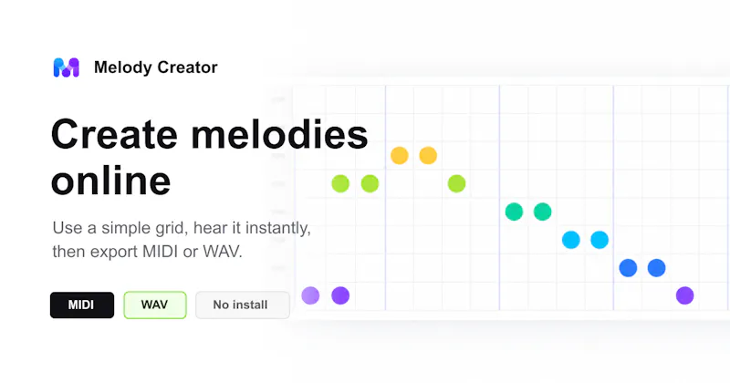 Melody Creator screenshot 1