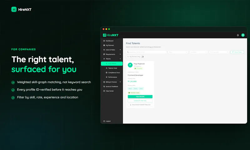 HireNXT screenshot 3