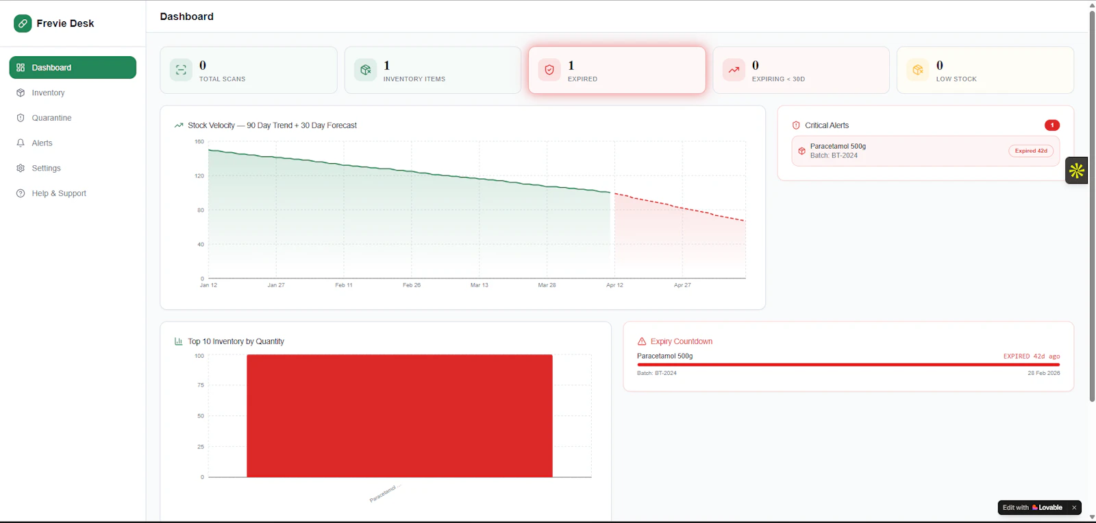Frevie Desk screenshot 4