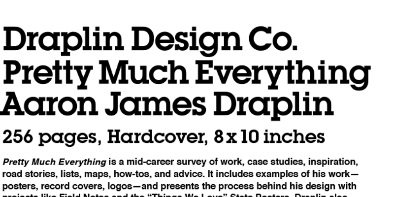 Draplin Design Co.: Pretty Much Everything media 1