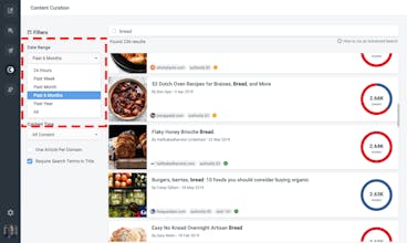 SocialWeaver Content Curation gallery image