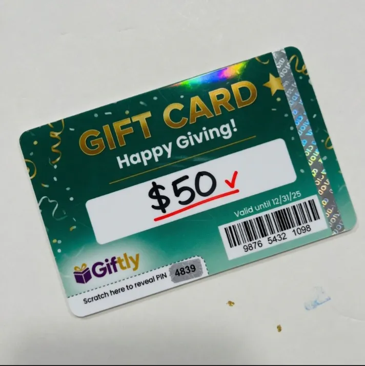 Gift card gallery image
