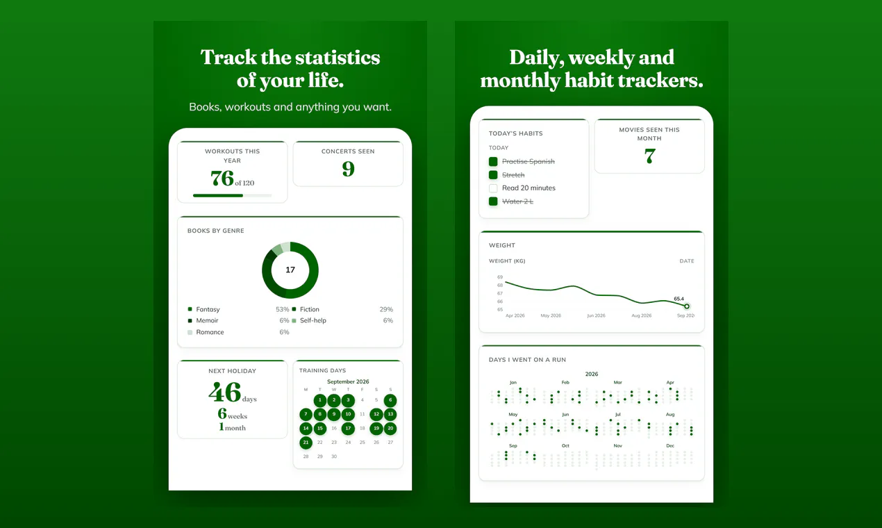 Stats: Track Your Life gallery image